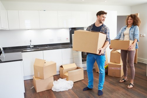 Staff assessing a storage service issue