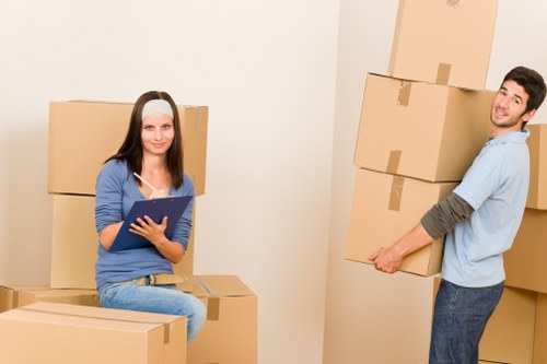 Apartment building access considerations for Millwall removals