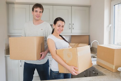 Organized storage space in Millwall for moving and downsizing needs